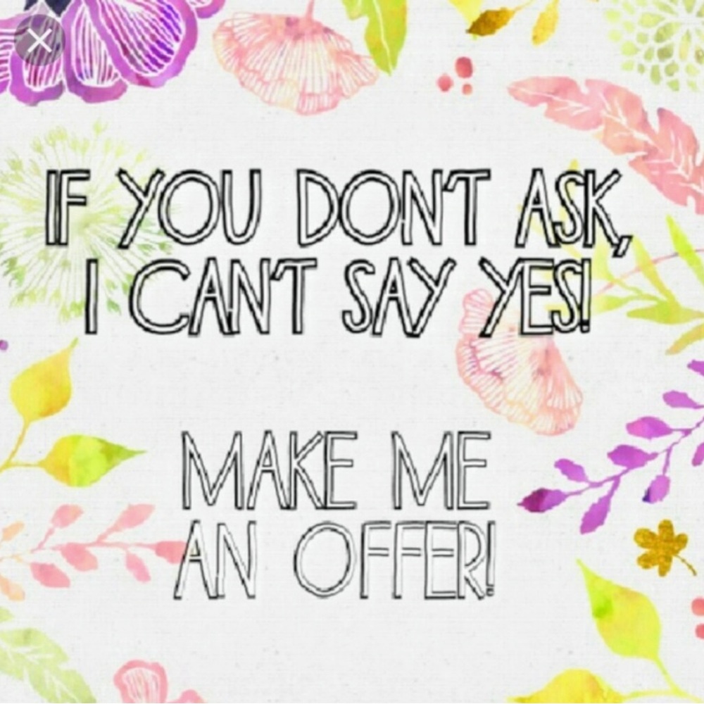 MAKE ME AN OFFER 🏷️